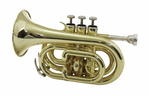 DiMavery TP-300 Bb Taskutrumpetti, Kulta