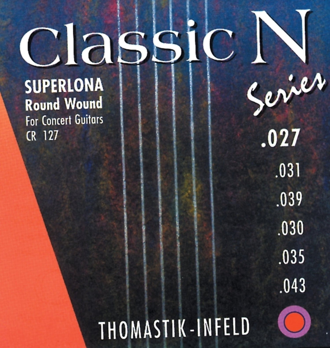 Thomastik-Infeld-kielet klassiselle kitaralle Classic N Series. Superlona - Set (CR127)