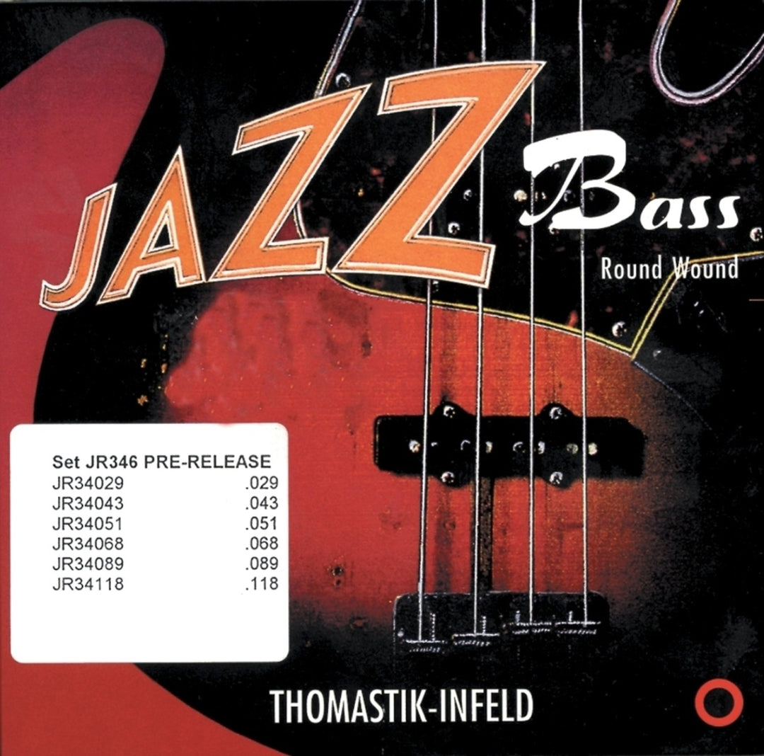 Thomastik-Infeld E-Bass Jouset Jazz Bass -sarja nickel round wound roundcore - Set (JR324)