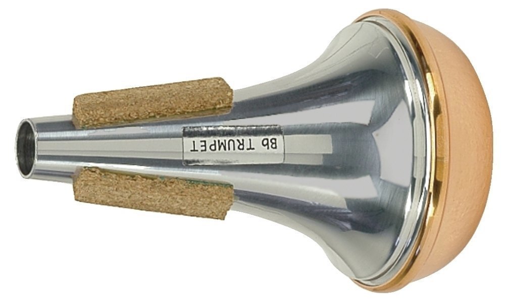 Tom Crown straight -vaimennin trumpetille, kuparipohja