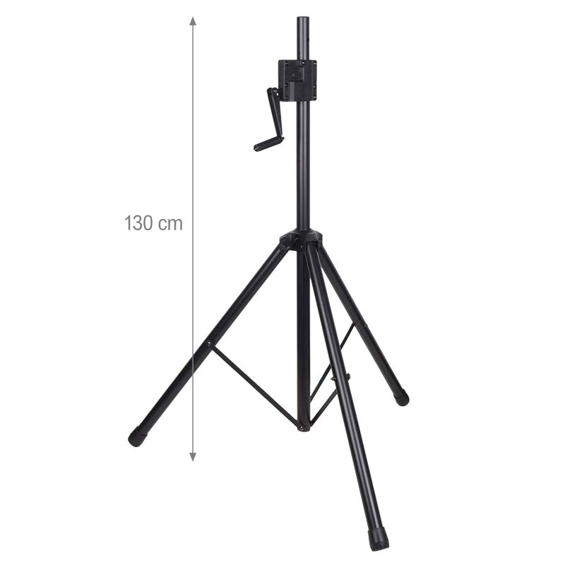 Wind-Up Kaiutinjalusta 130-210cm (70 kg)