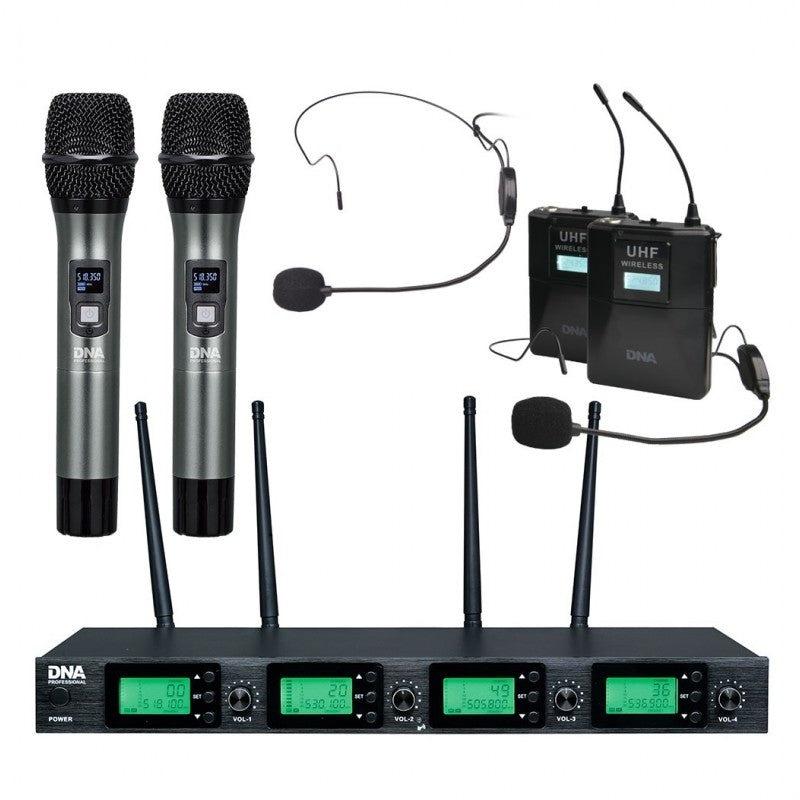 DNA RV-4 MIX langaton mikrofonisetti