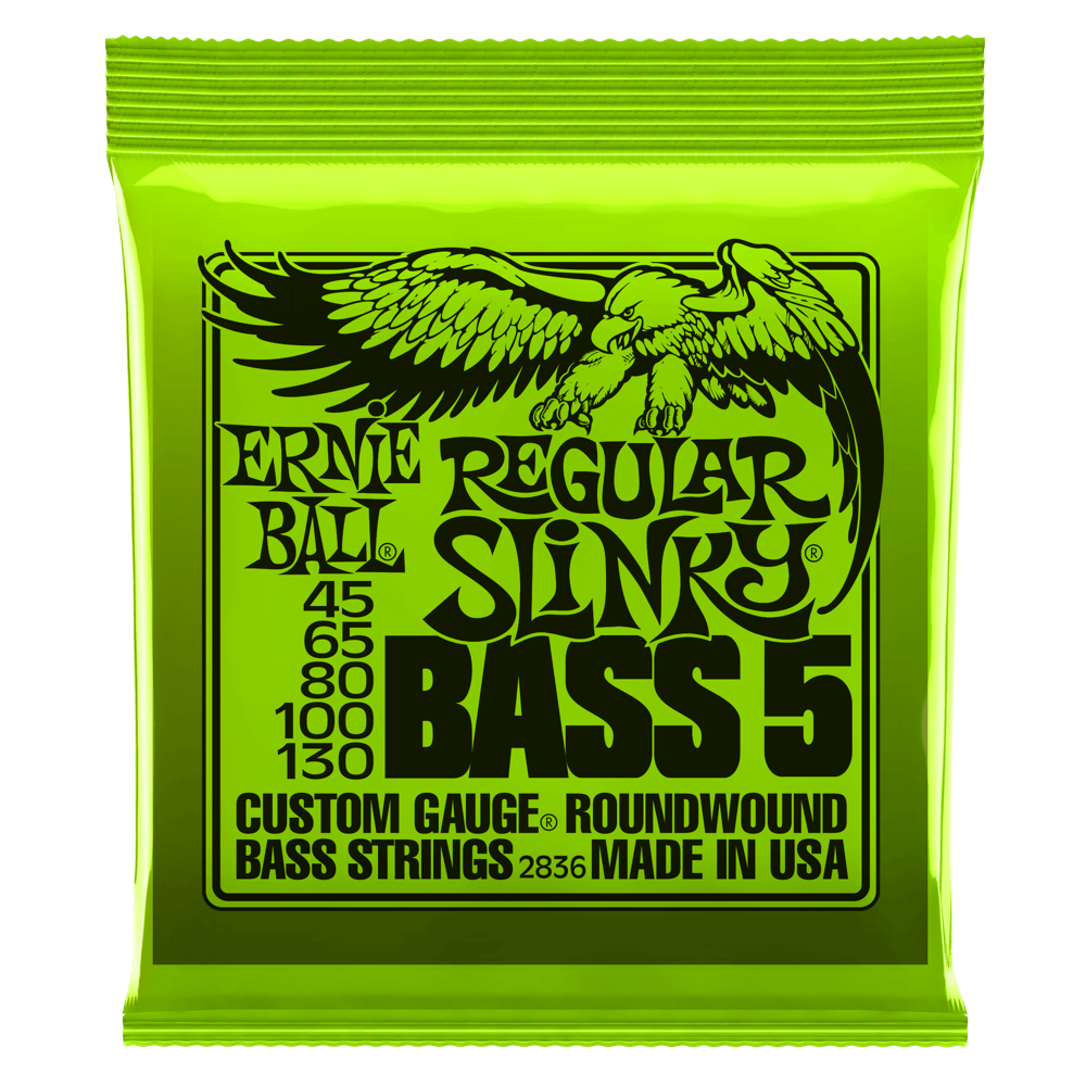 Ernie Ball Slinky Nickel Wound Bassojousi (5)
