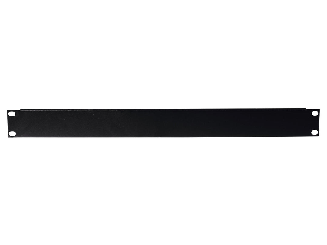 OMNITRONIC etupaneeli Z-19U-muotoinen, teräs, Black 1U