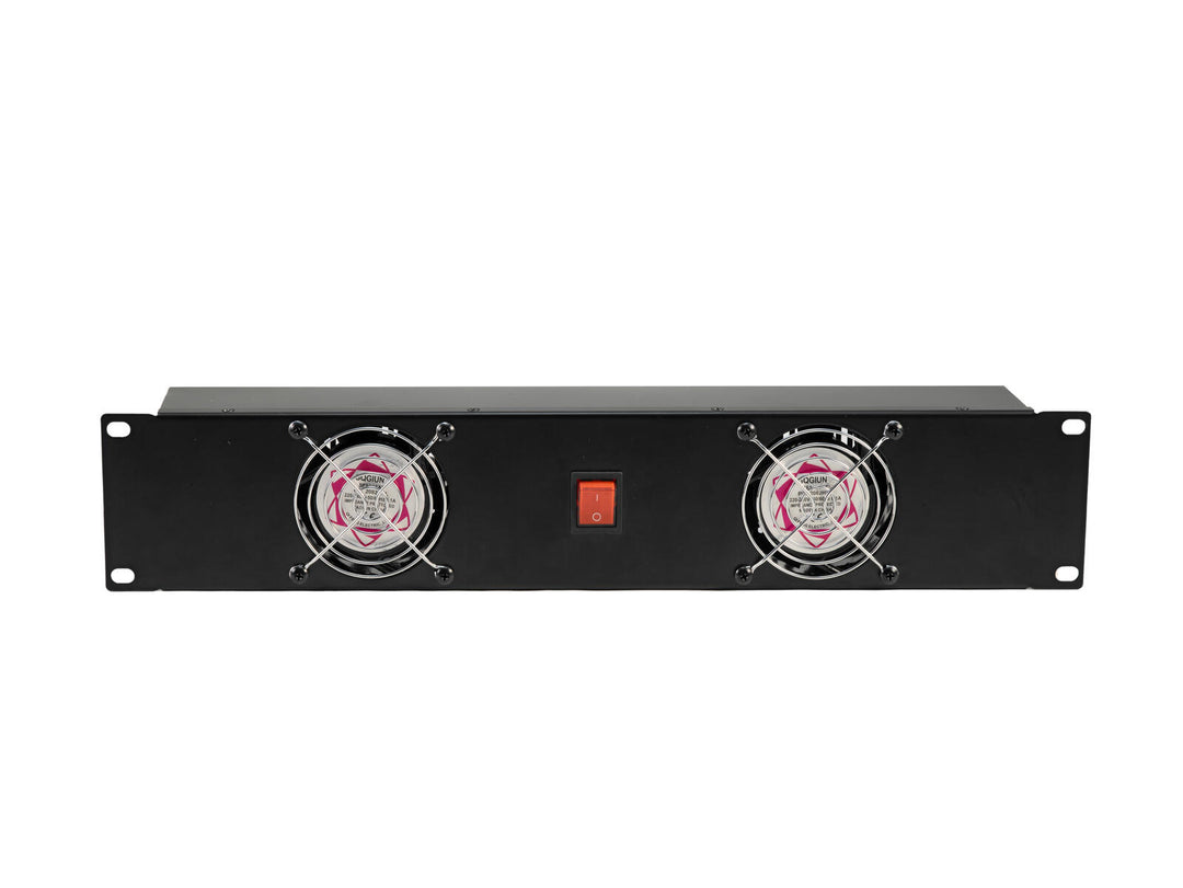 OMNITRONIC Front Panel Z-19 kahdella tuulettimella, johdotettu 2U
