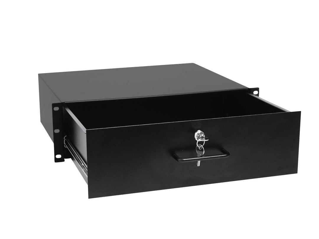 OMNITRONIC Rack-lokero lukolla 3U