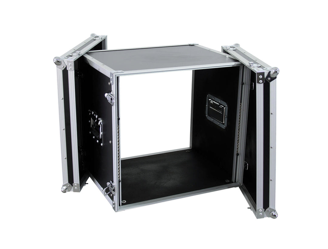 ROADINGER Effect Rack CO DD, 10U, 38 cm syvä, musta