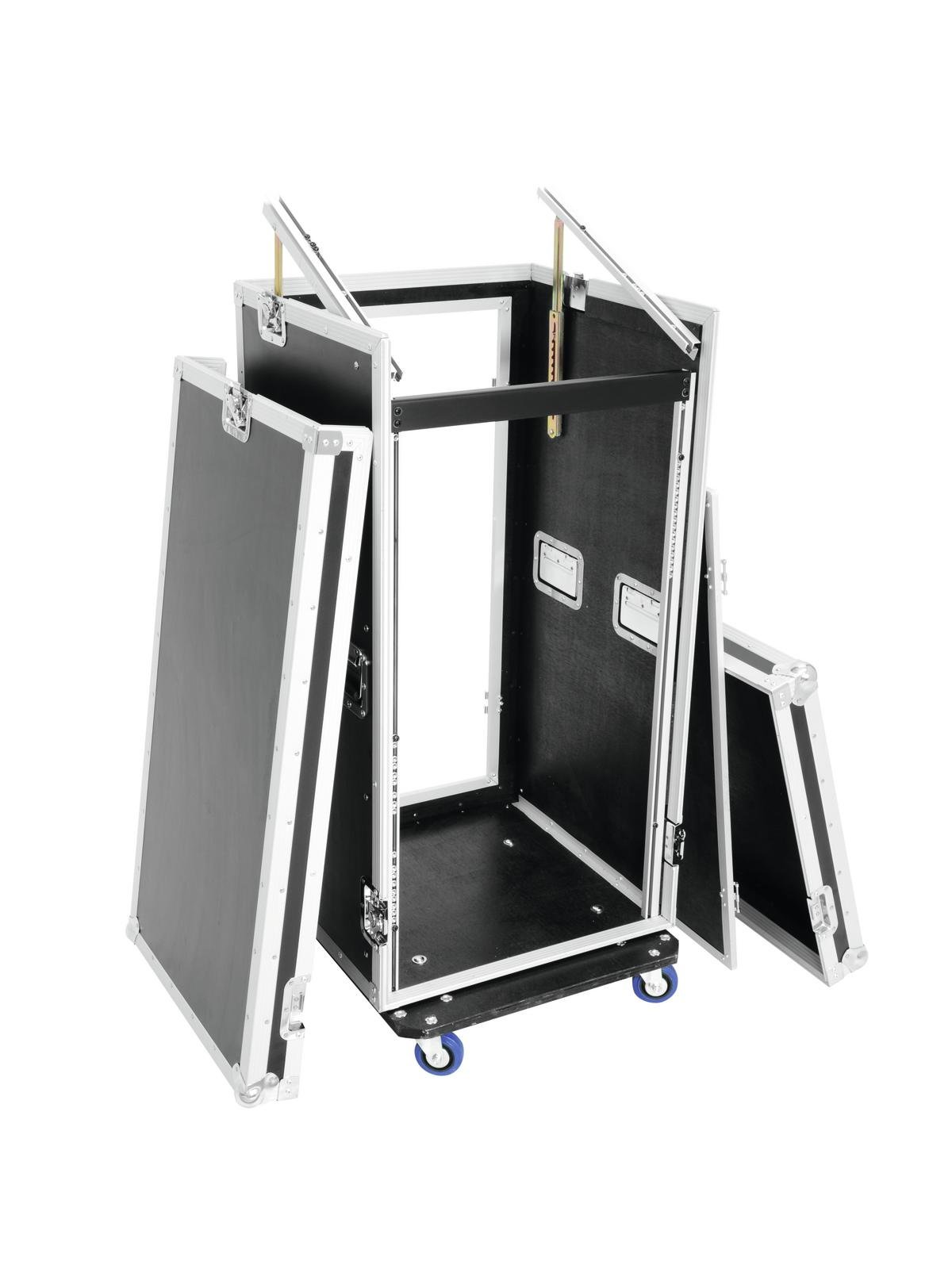 Roadinger Combo-kotelo Pro 20U w. Wheels (pyörät)