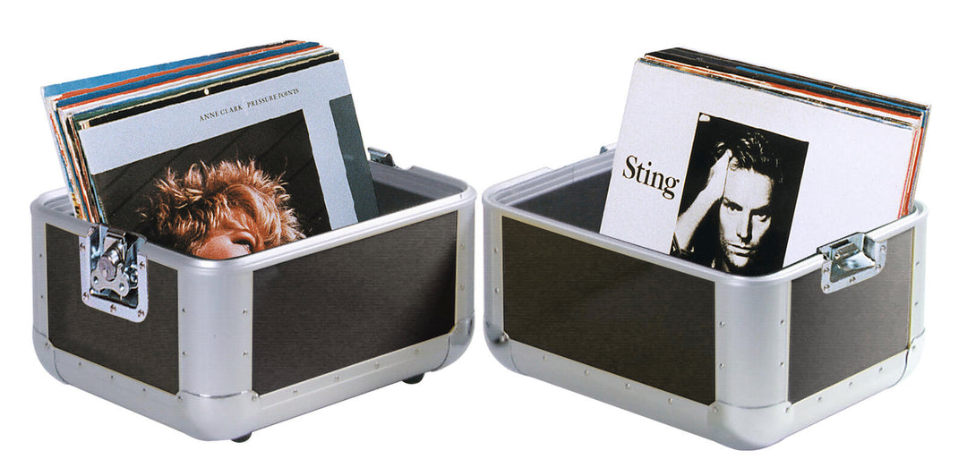 ROADINGER Record Case ALU 50/50, pyöristetty, bk