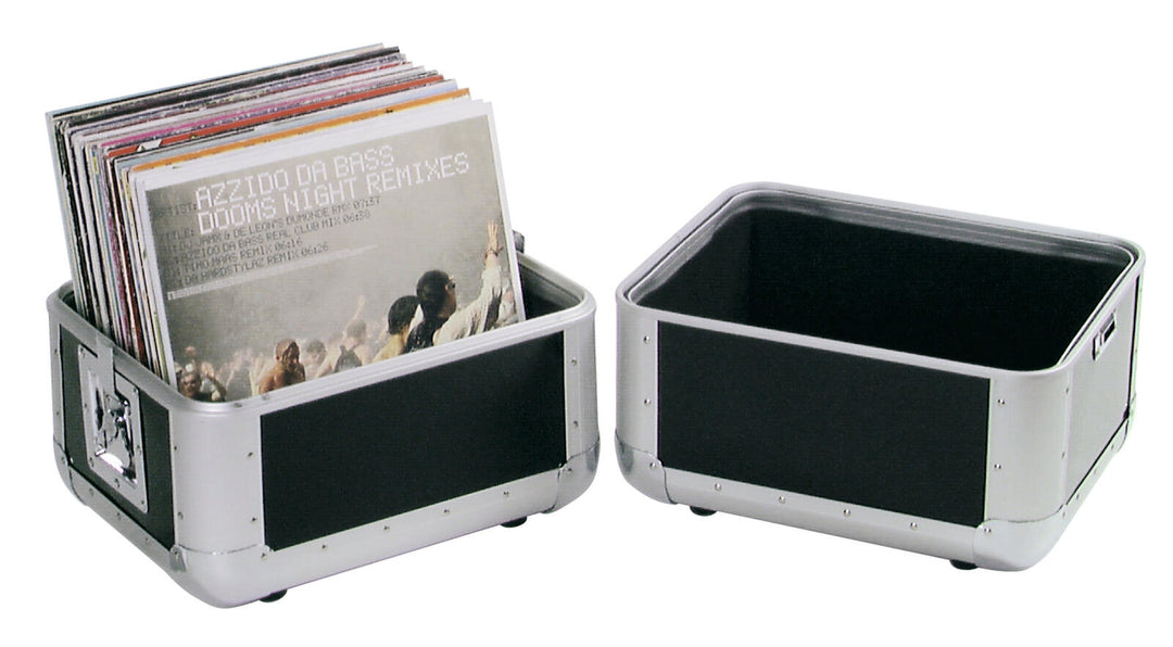 ROADINGER Record Case ALU 50/50, pyöristetty, bk