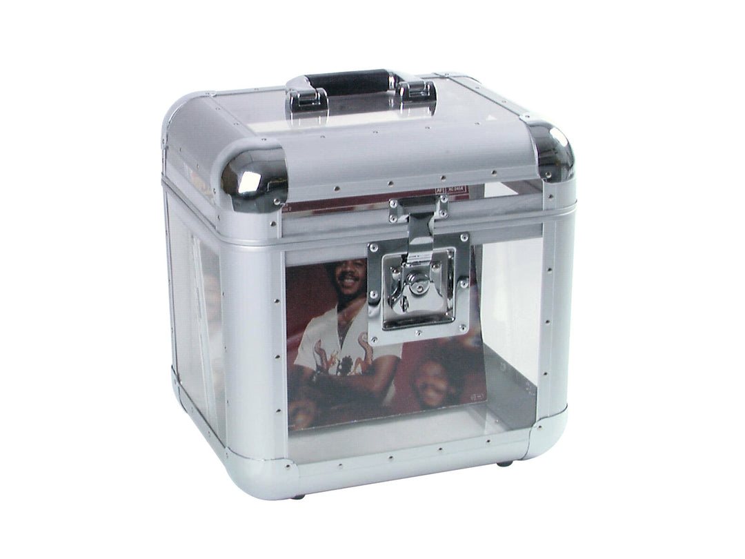 ROADINGER Record Case ALU 75/25, pyöristetty, akryyli