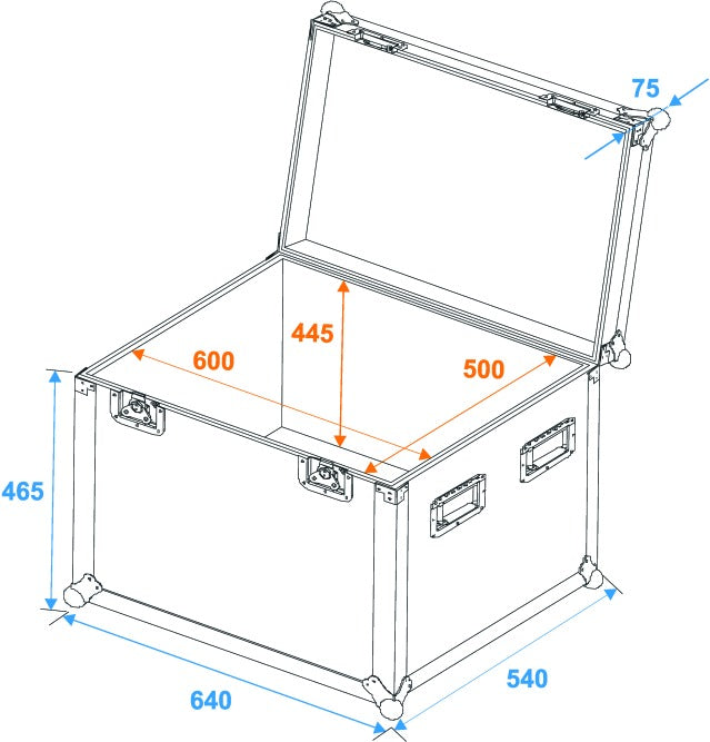Eurolite Lentokotelo Pro (60 x 50 x 50cm)