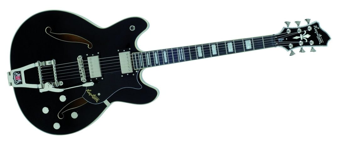 Hagstrom Tremar Viking Deluxe Black