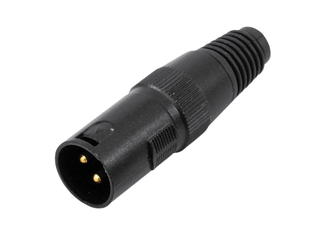 OMNITRONIC XLR Pistoke 3-napainen 110 ohmia