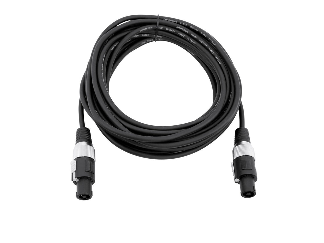 OMNITRONIC Speaker Cable SPEAKER 2x1.5 10m musta