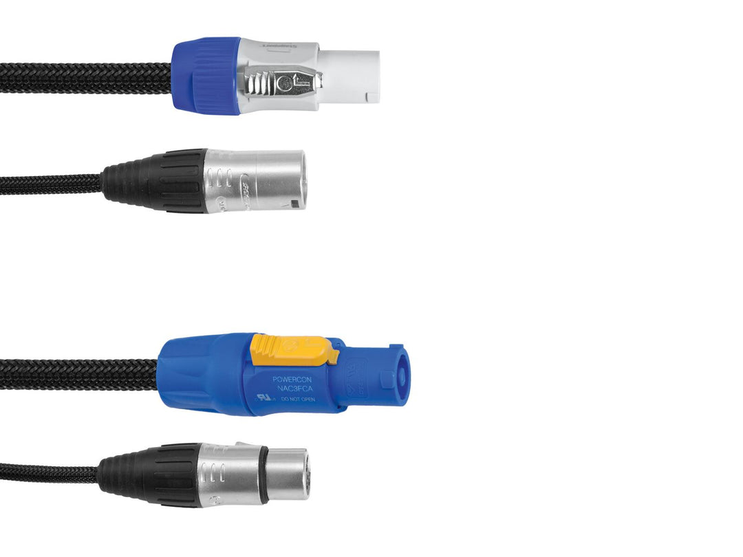 EUROLITE yhdistelmäkaapeli DMX P-Con/3-pin XLR 1.5m