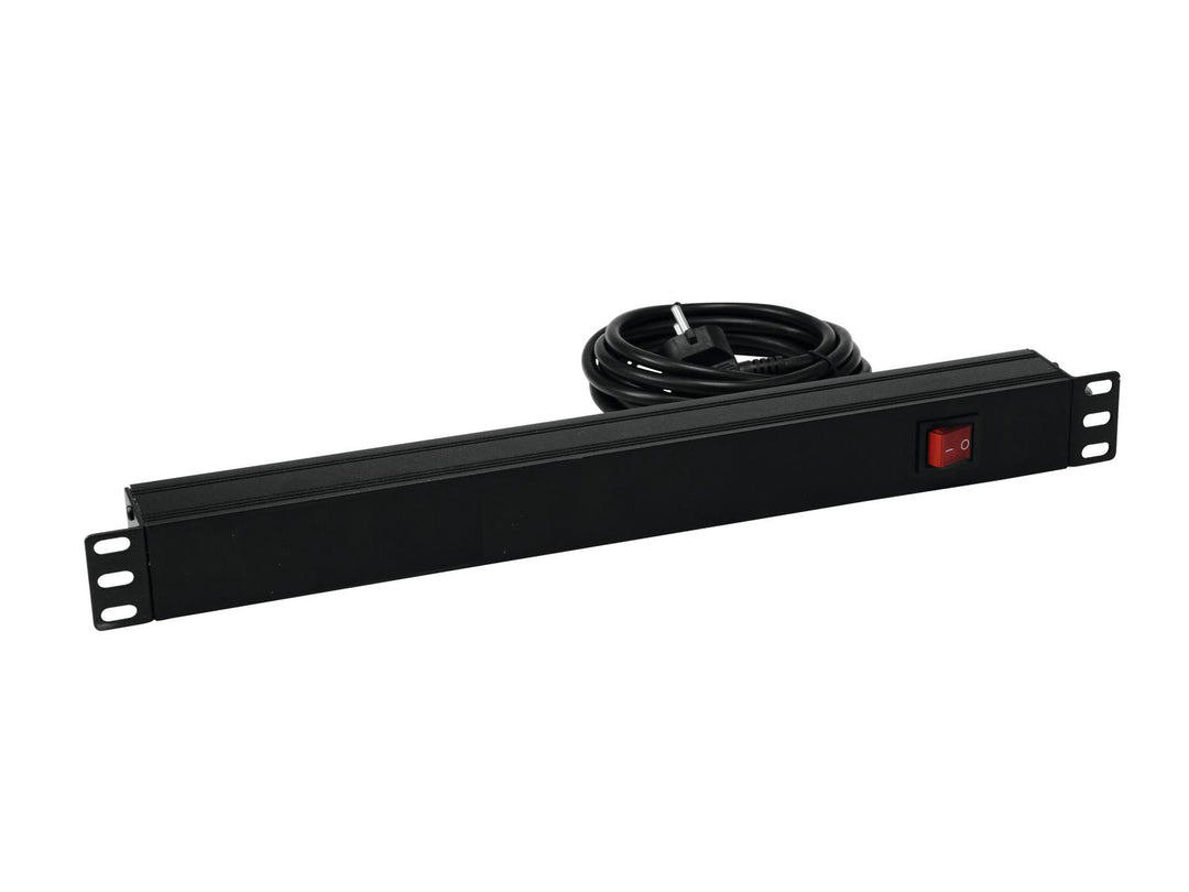 Eurolite R-19-8 1U Rack Virtajakelija (Schuko)