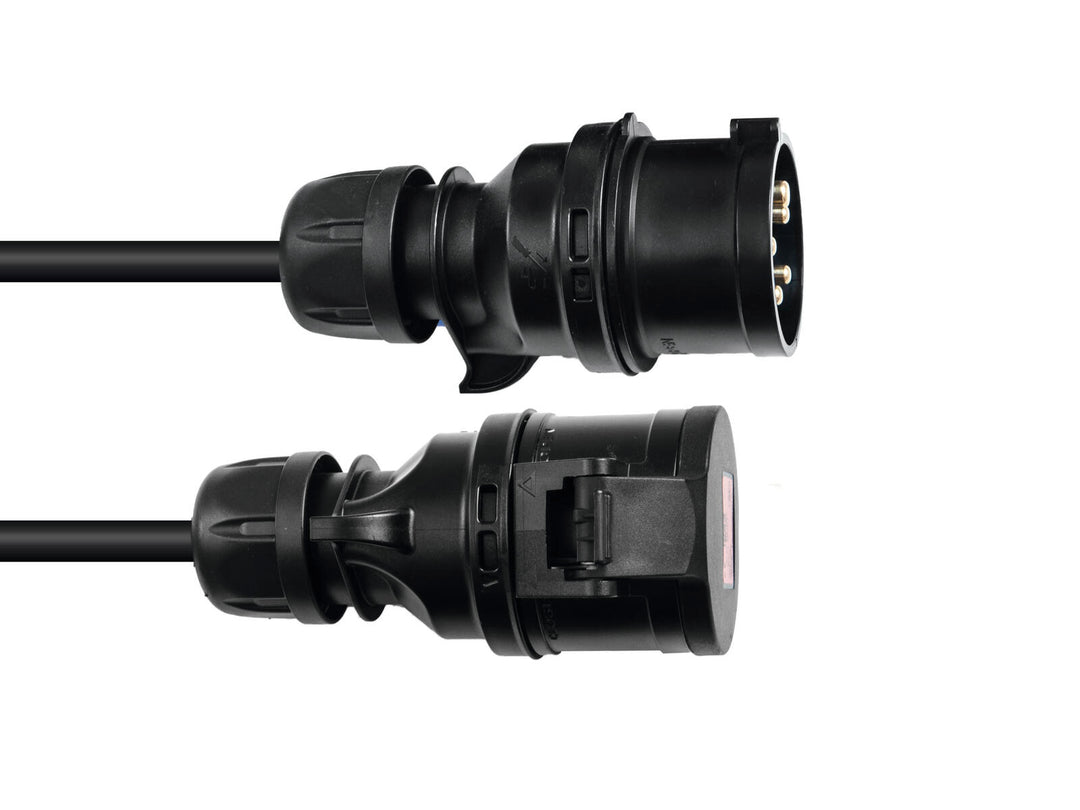 PSSO CEE Jatkojohto 16A 5x2.5 25m Black Edition