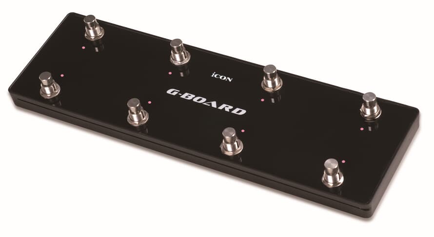 iCon G-Board midi-jalkakytkin, musta