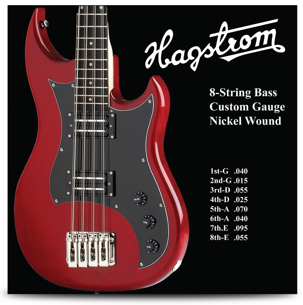 Hagstrom 8-kielinen set