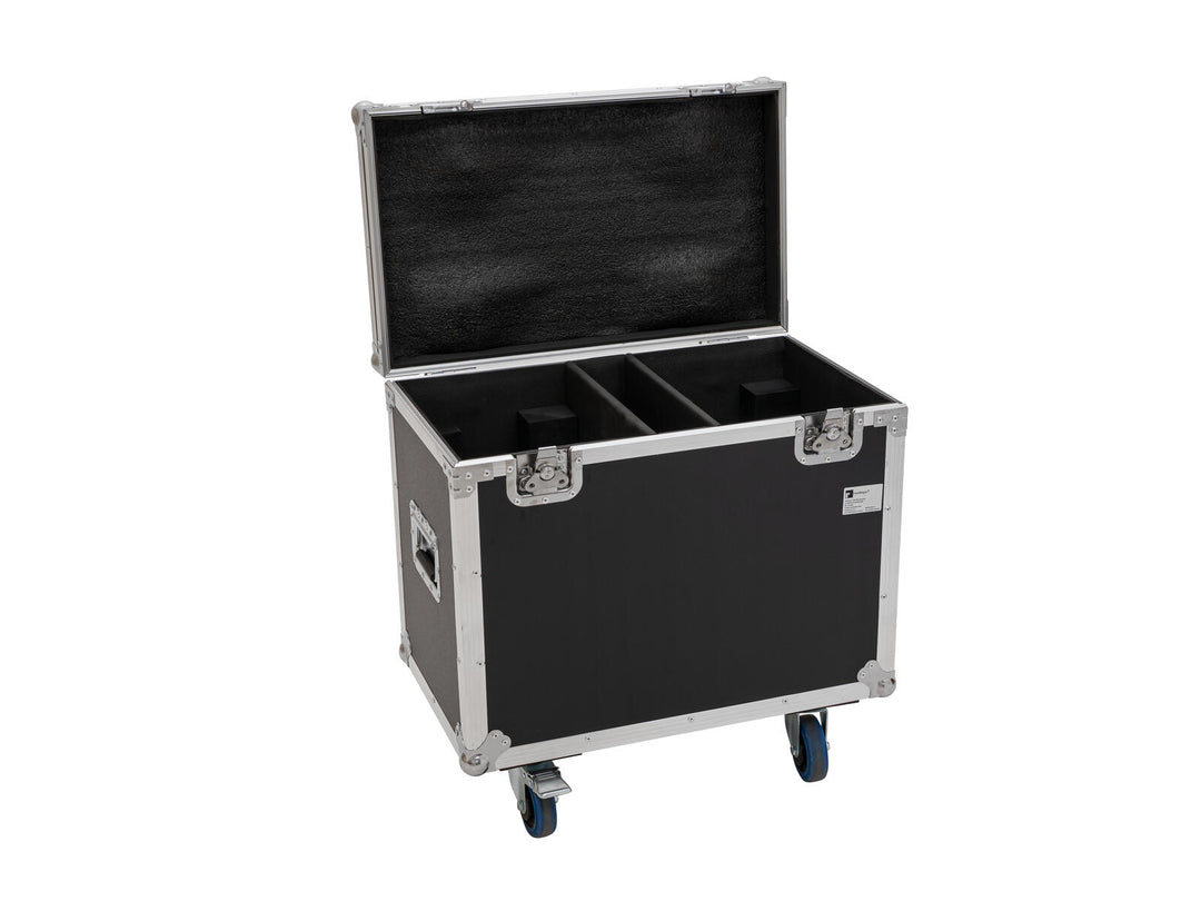 ROADINGER Flightcase 2x TMH-H380 pyörillä