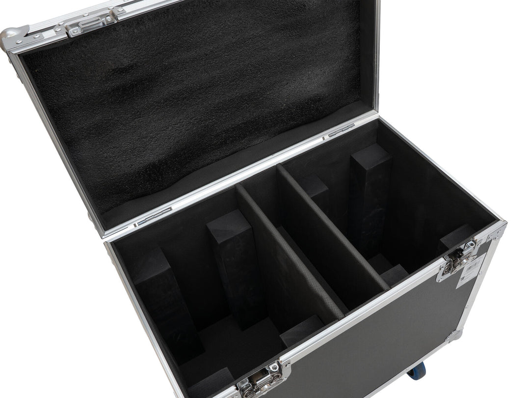 ROADINGER Flightcase 2x TMH-H380 pyörillä
