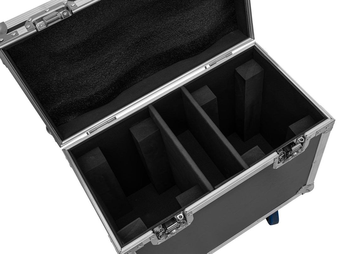 ROADINGER Flightcase 2x TMH-B120 pyörillä