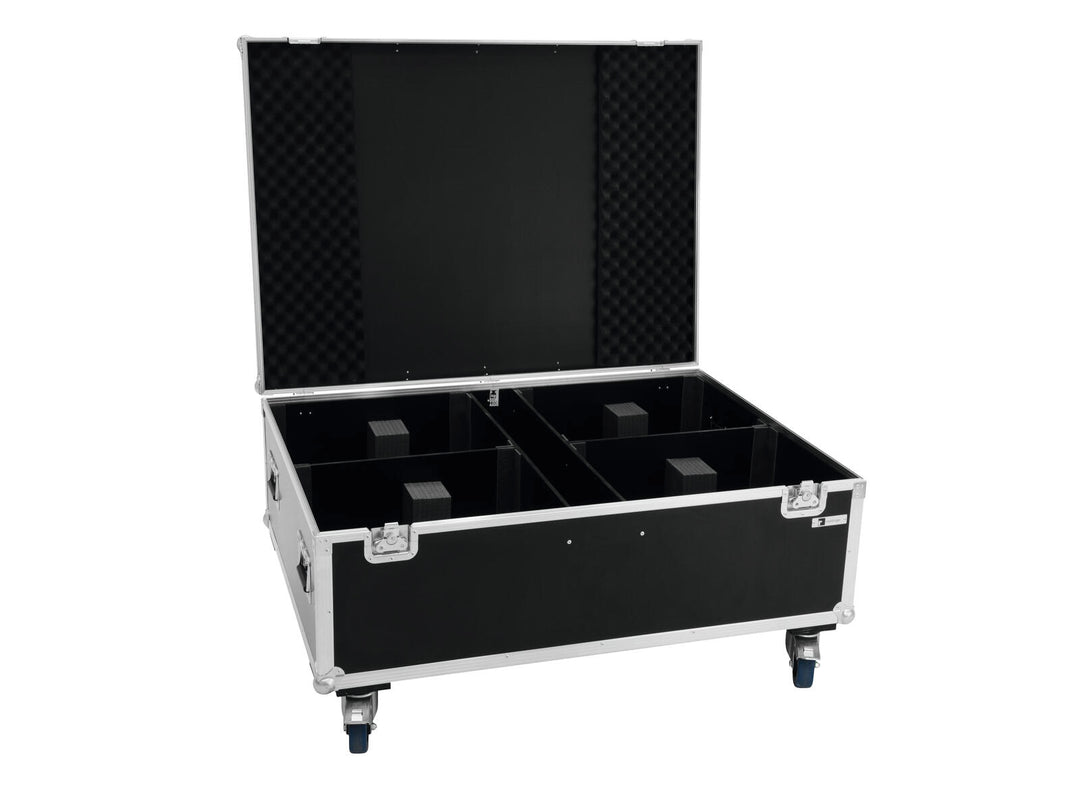 ROADINGER Flightcase 4x THA-250F pyörillä