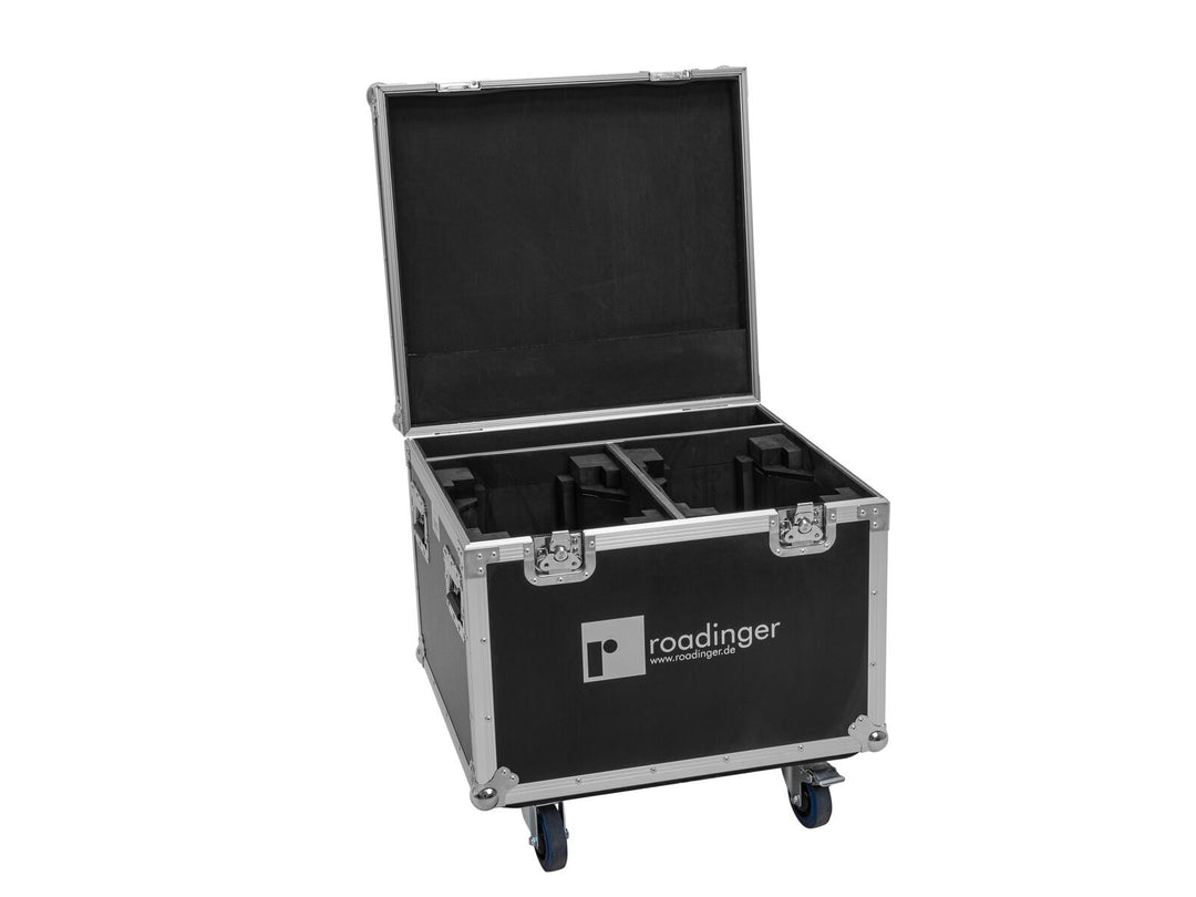 ROADINGER Flightcase 2x EYE-1940 pyörillä