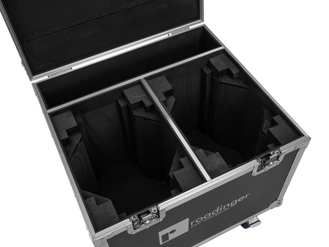 ROADINGER Flightcase 2x EYE-1940 pyörillä