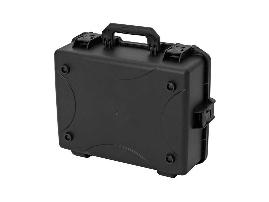 ROADINGER muovinen kotelo 4x AKKU UP-4 QCL Spot QuickDMX MK2 -laitteelle
