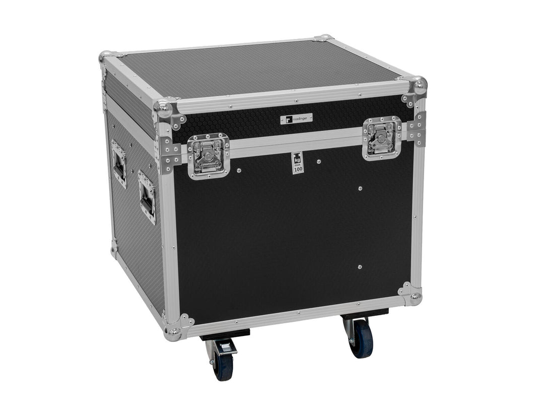 ROADINGER Flightcase PRO 2x IP TMH-W285 pyörillä