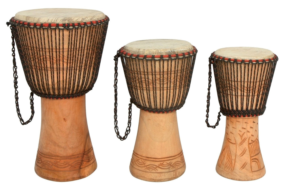 GEWA Djembe - Korkeus n. 48 cm - Ø 22 cm