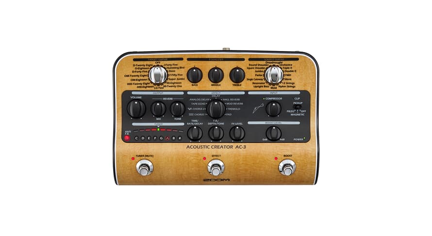 Zoom AC-3 Acoustic Creator DI-boksi