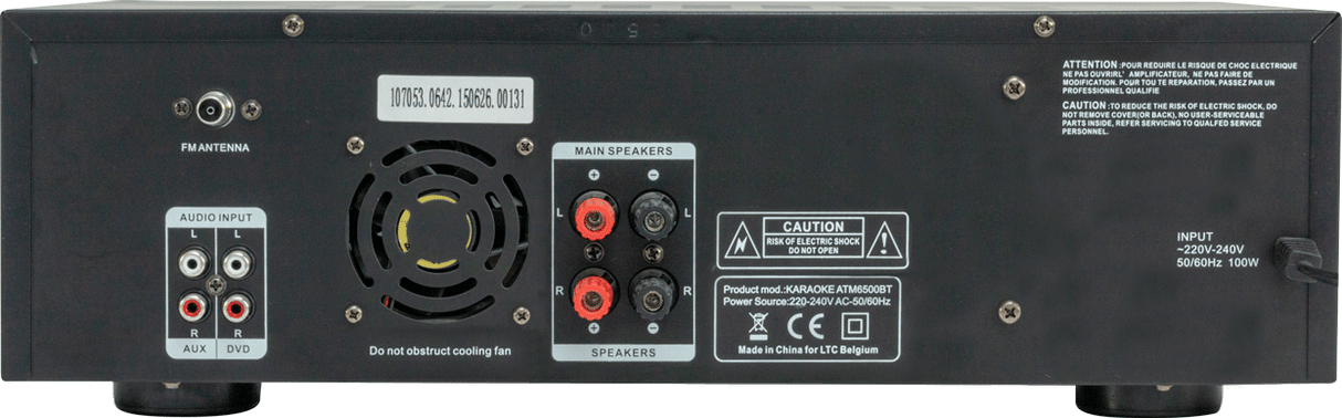 LTC ATM6500BT vahvistin Bluetoothilla