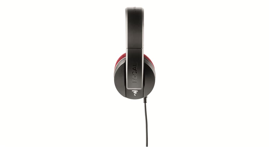 Focal Listen Professional DJ-Kuulokkeet (Musta/Punainen)