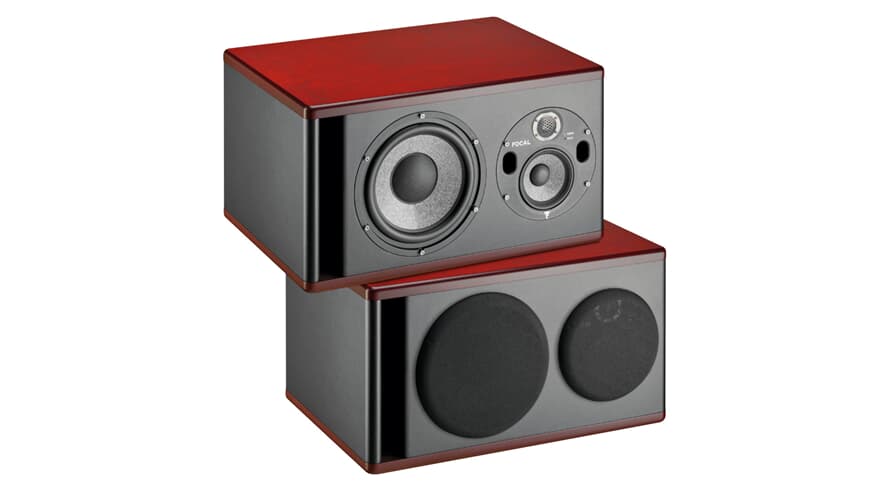 Focal Trio 11 Be -studiomonitori, Red Burr Ash