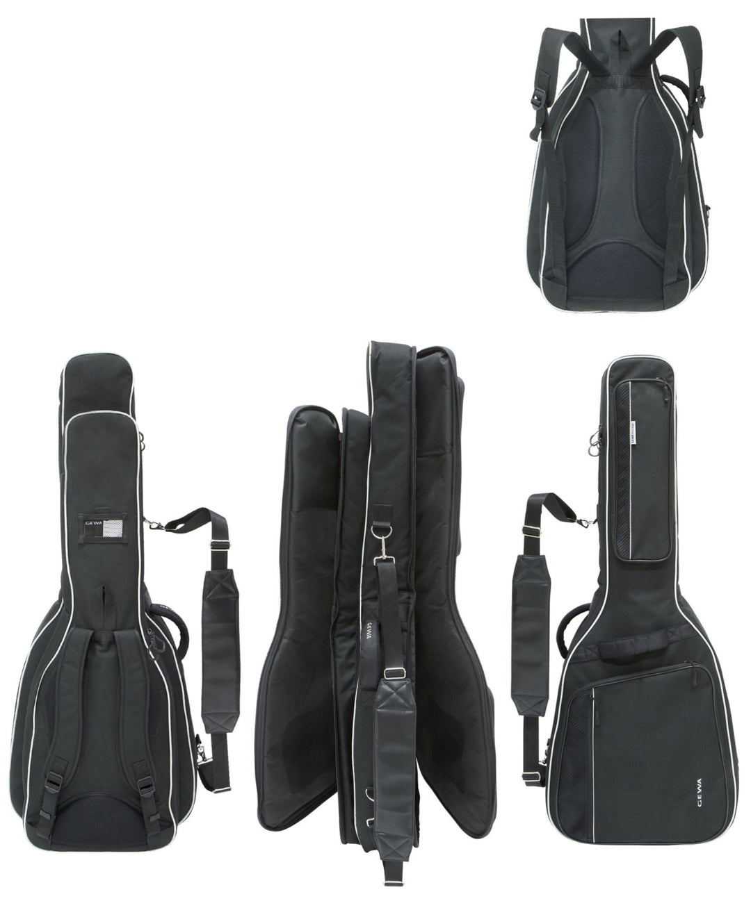 GEWA Guitar double Gig Bag Prestige 25 - 2 E-Bass -> GEWA Kitarat double Gig Bag Prestige 25 - 2 E-Bass