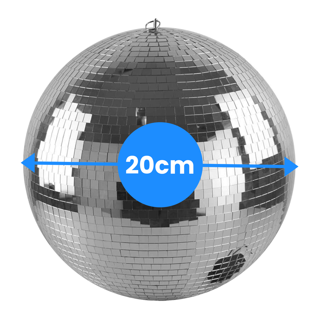 Speilipallosarja moottorilla ja spot-valolla (20 cm)