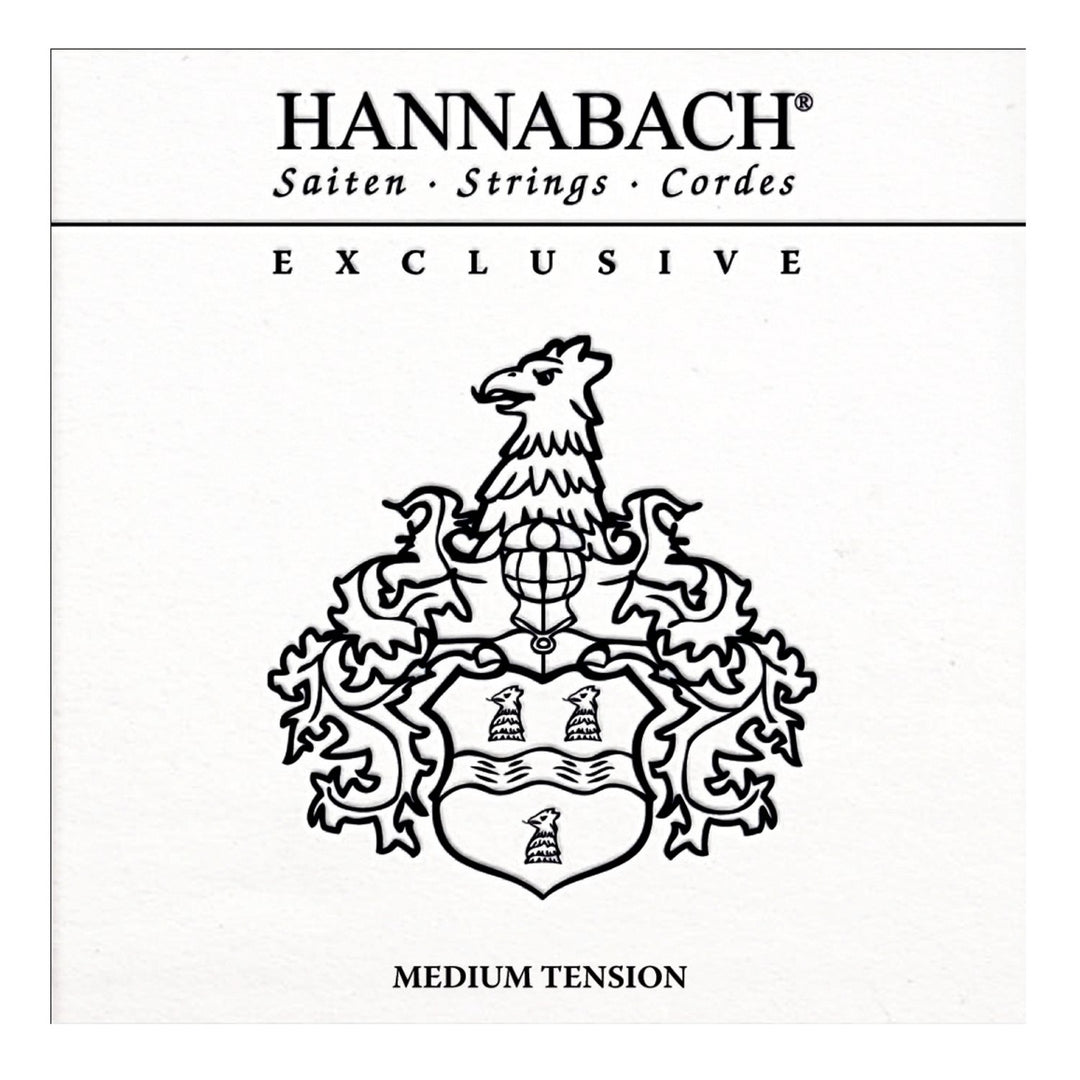 Hannabach-kielet klassiselle Kitarat Exclusive Serie Medium Tension - Exclusiv Medium Tension Set (EXCLMT)