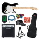 Fender Squier Affinity Stratocaster Aloituspaketti (Musta)