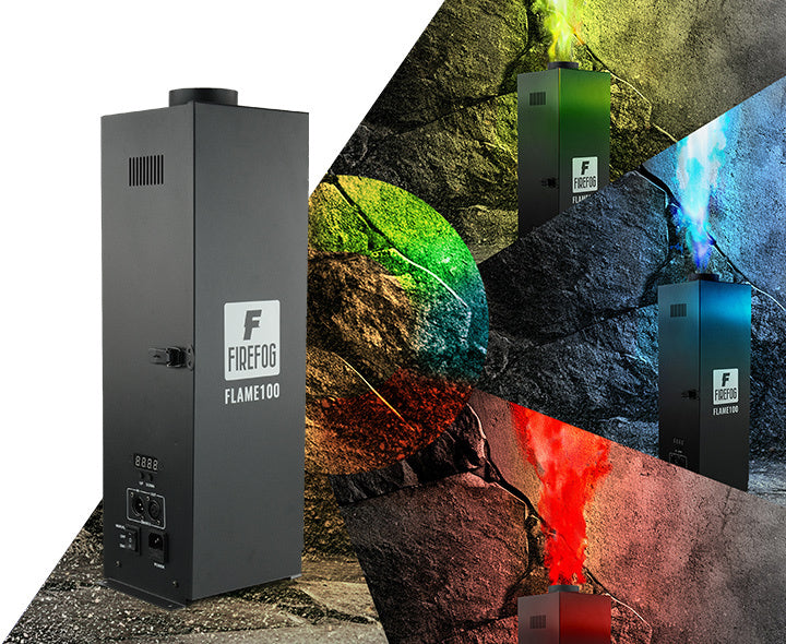 Firefog FLAME100 DMX-ohjattava liekkikone