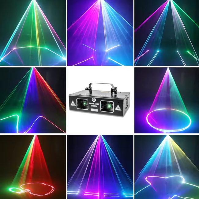 LIGHT4ME COSMOS RGBWA 6-in-1 LED moniefektilamppu