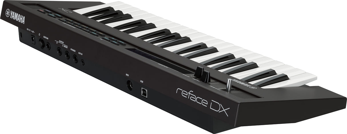 Yamaha Reface DX Synth Keyboard (musta)