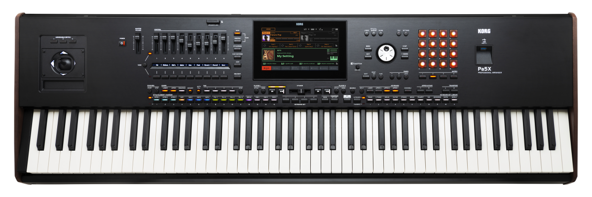 Korg PA5X-88 Arranger Keyboard (musta)