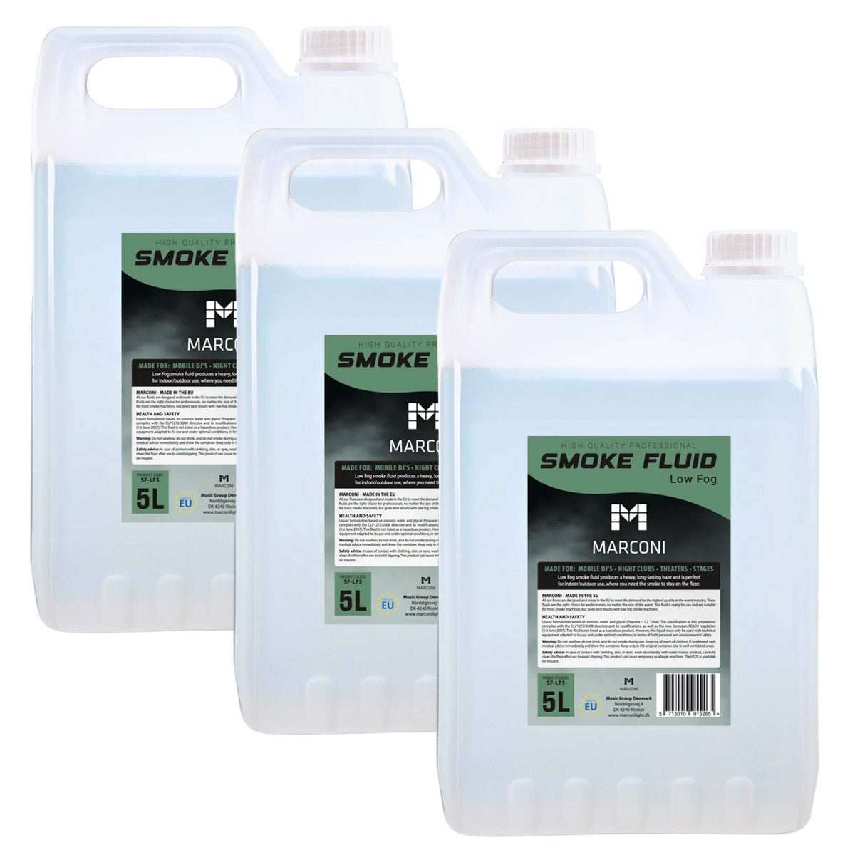 3 x 5L Savuneste (Low Fog)