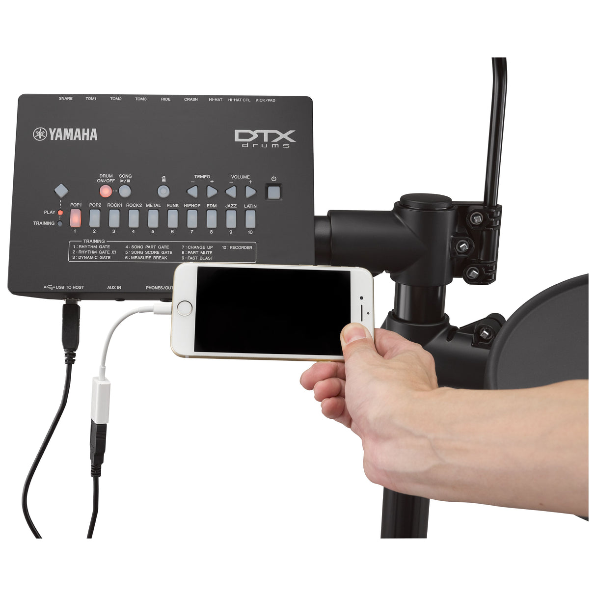 Yamaha DTX402K Sähkörumpusetti