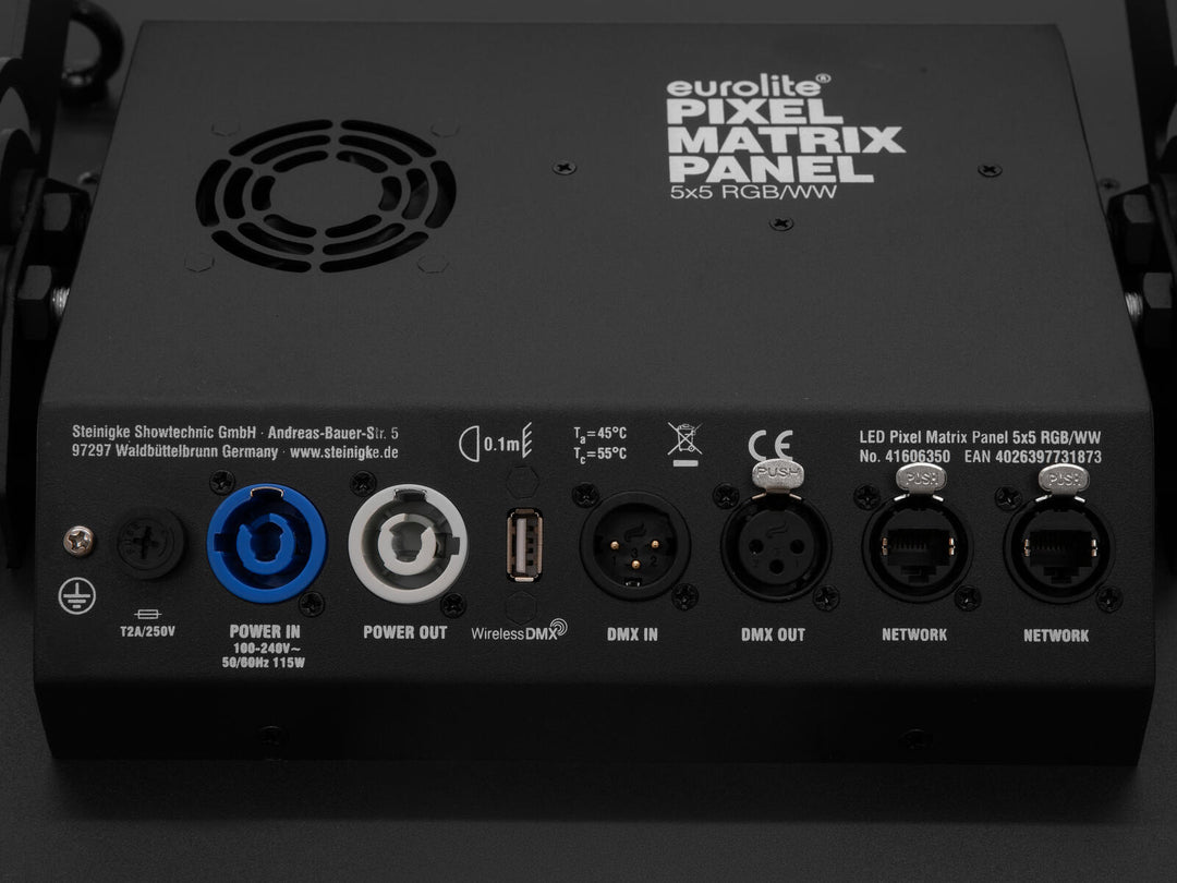 EUROLITE LED Pixel -matriisipaneeli 5x5 RGB/WW