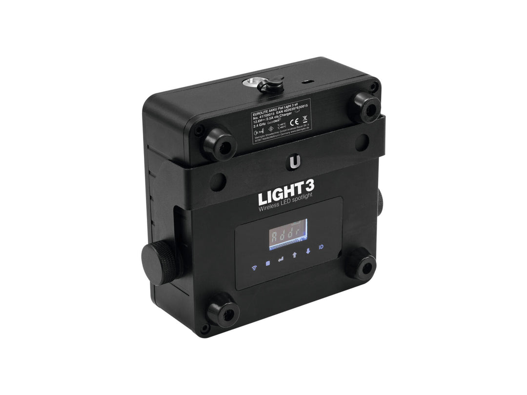 EUROLITE AKKU litteä Light 3 bk