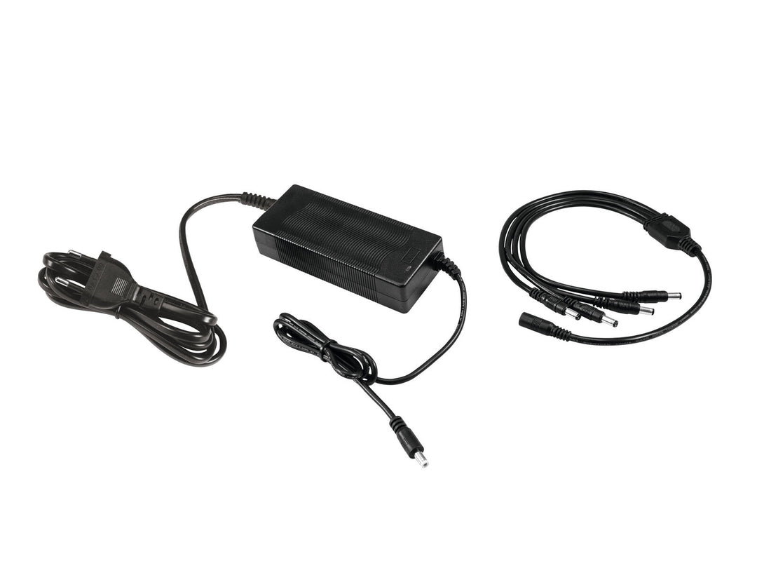 EUROLITE Laturi 4x Akku Flat Light Series